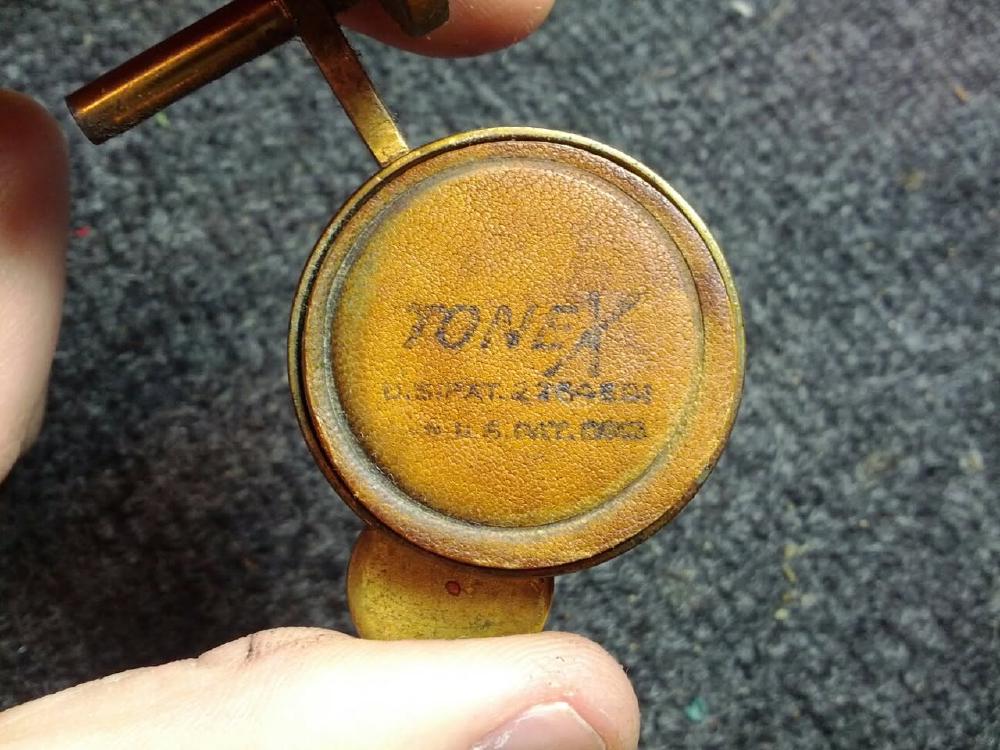 Vintage Tonex pad with stamp.