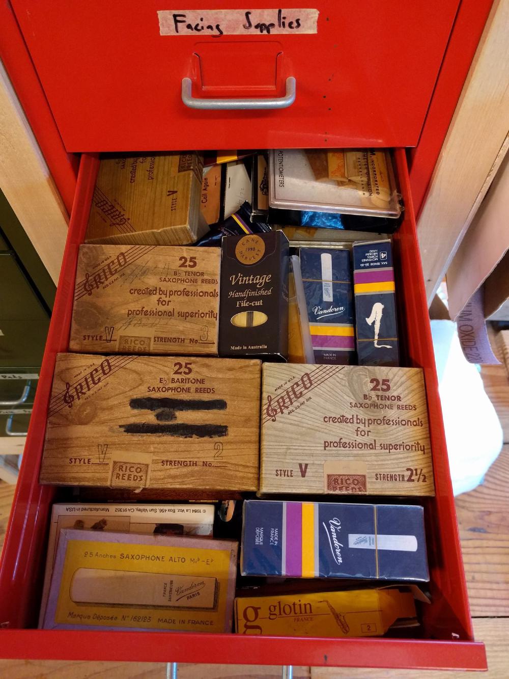I should be good on reeds for a bit.