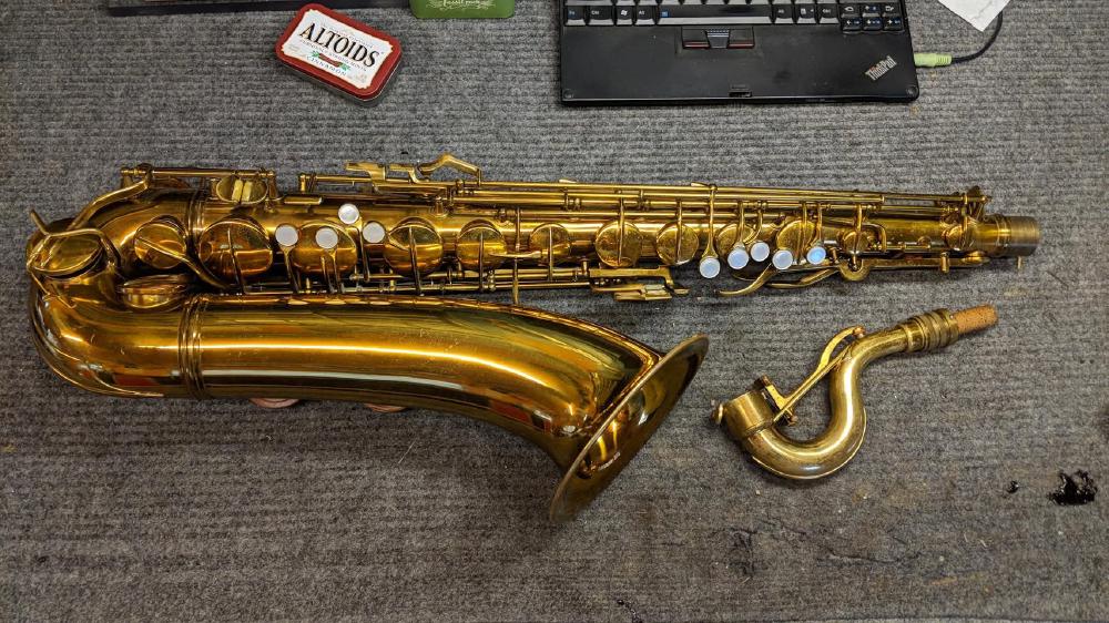 Conn 10M prototype! One of three that exist. There is a video on my YouTube channel.