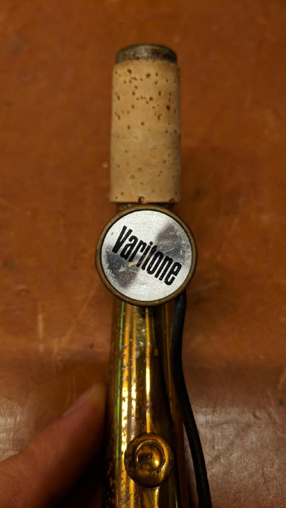Varitone pickup in a Selmer neck.