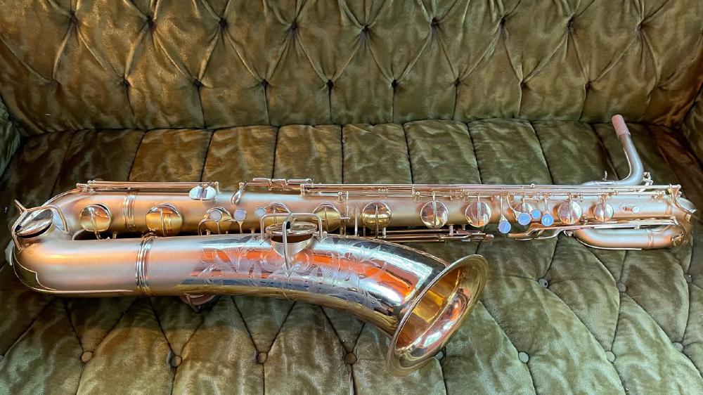 Gold plated Conn 12M transitional. Boy howdy!