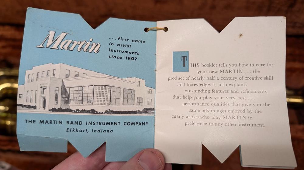 Martin booklet. Only image I have seen of their factory.