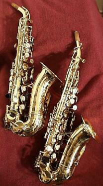 Pair of Yanagisawa Soprano Saxes