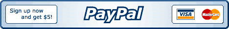 I accept PayPal, the #1 payment service in online auctions!