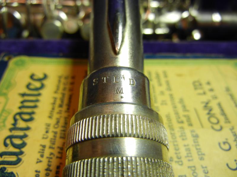 A “Metro” neck with the STD’D M stamping from a 269,xxxx 6M transitional.