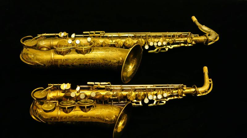 King Zephyr Special tenor and alto saxophones.