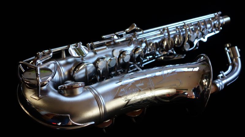 That same Conn 6M after cleaning and polishing.