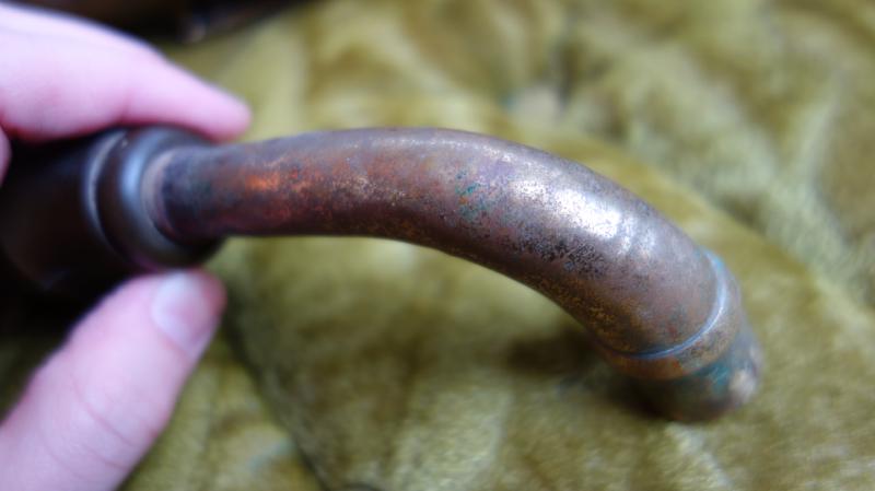Lots of small bumps and bruises here, but the underside is still in good shape and I should be able to correct the bad past dentwork seen here and make it dimensionally correct.