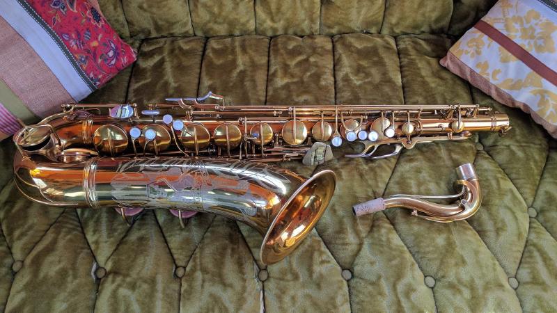 Conn 30M I overhauled a few years ago coming back through for a checkup.