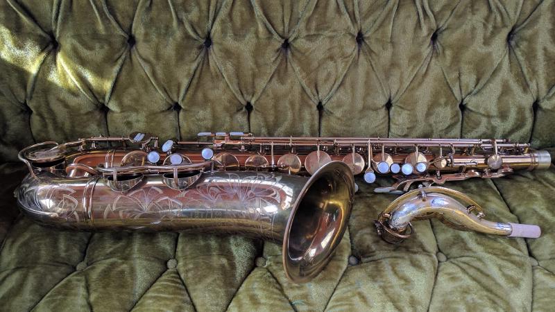 Another all original King Zephyr Special tenor.